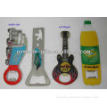 guitar shape metal bottle opener